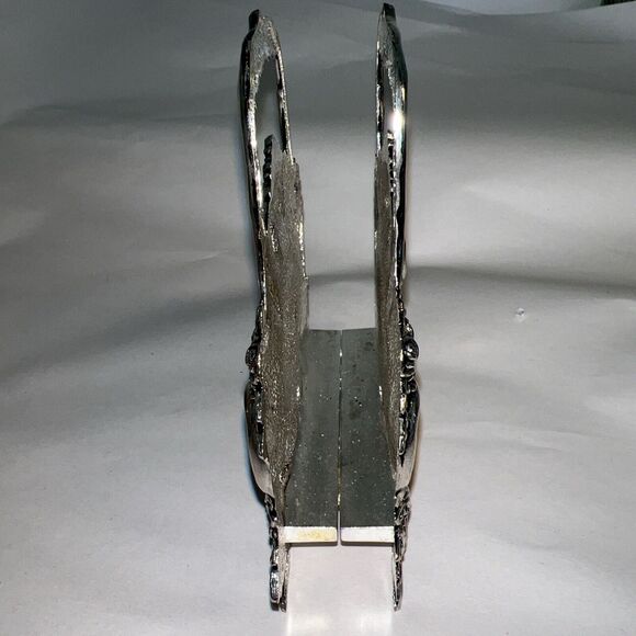 Vintage Rare Find Studio Silvermiths. Made In China. Napkins Holder. - Picture 4 of 8